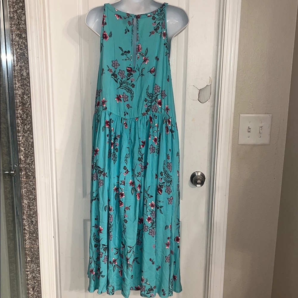 Torrid Midi Challis High Neck Dress, Torrid size 2 - Picture 7 of 10